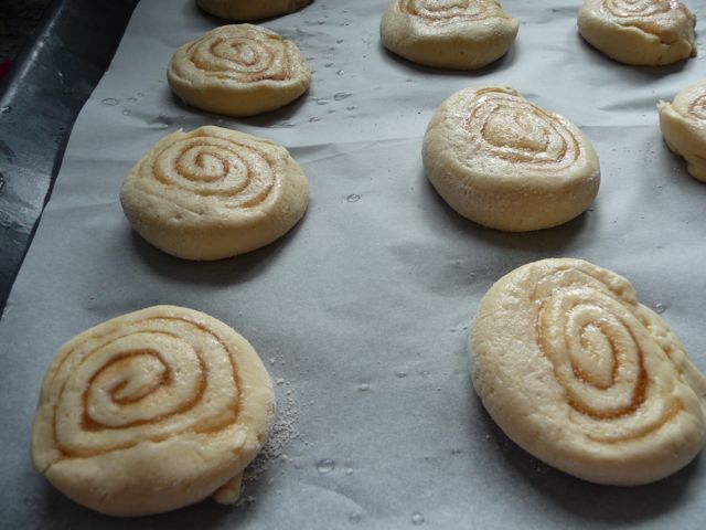 Zum Sonntag gibt es Schwedische Zimtschnecken