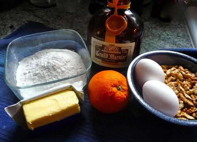 Walnuss-Orangentaler oder -sterne