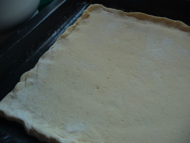 Apfelkuchen mit Mandel-Honigkruste