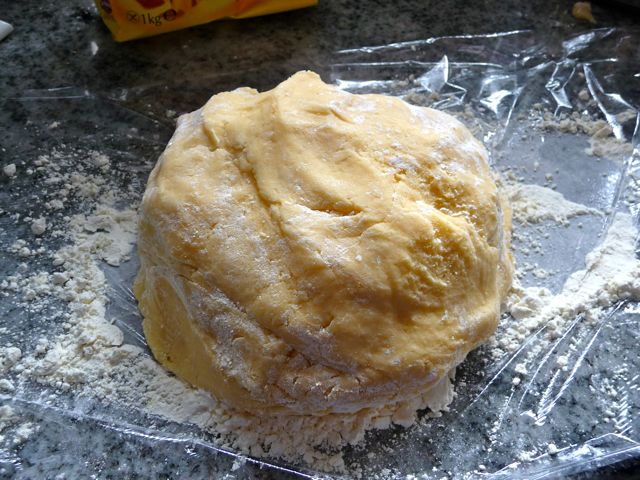 Gedeckter Apfelkuchen