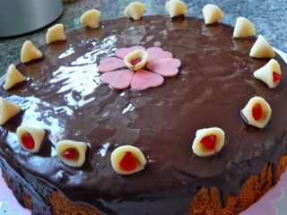 Spanische Vanilletorte
