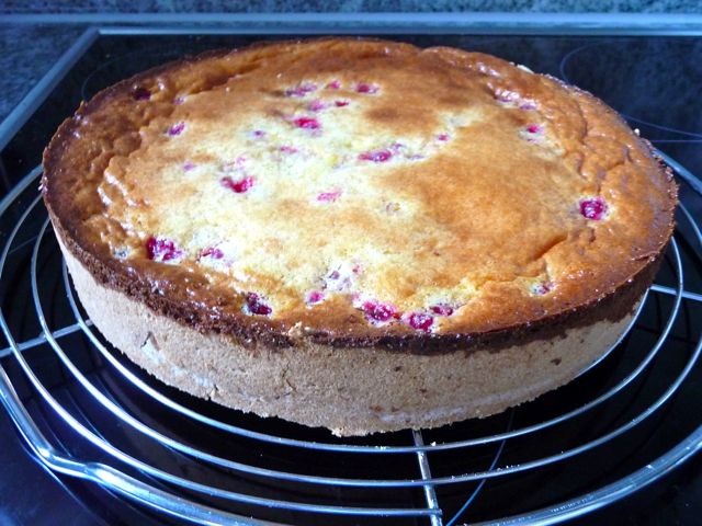 Saftiger Johannisbeerkuchen