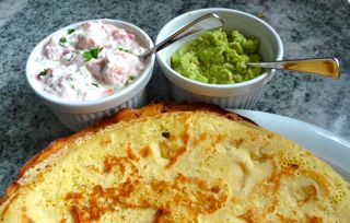 Gefüllte Maistortillas
