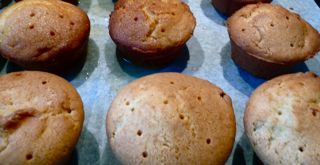 Saftige Orangenmuffins