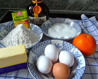 Saftige Orangenmuffins