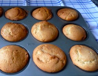 Saftige Orangenmuffins