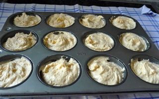 Saftige Orangenmuffins