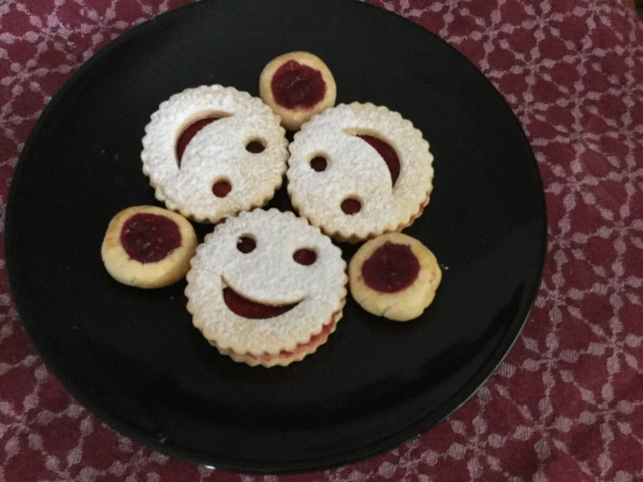 Lachende Gesichter