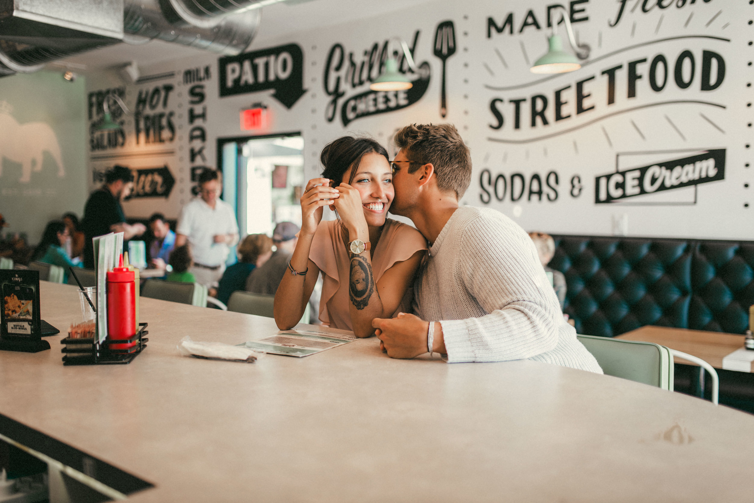  Hillary and Brandon at Kings Street Food St Pete - couple portraits - st pete florida - naples florida wedding photographer - tampa wedding photographer 