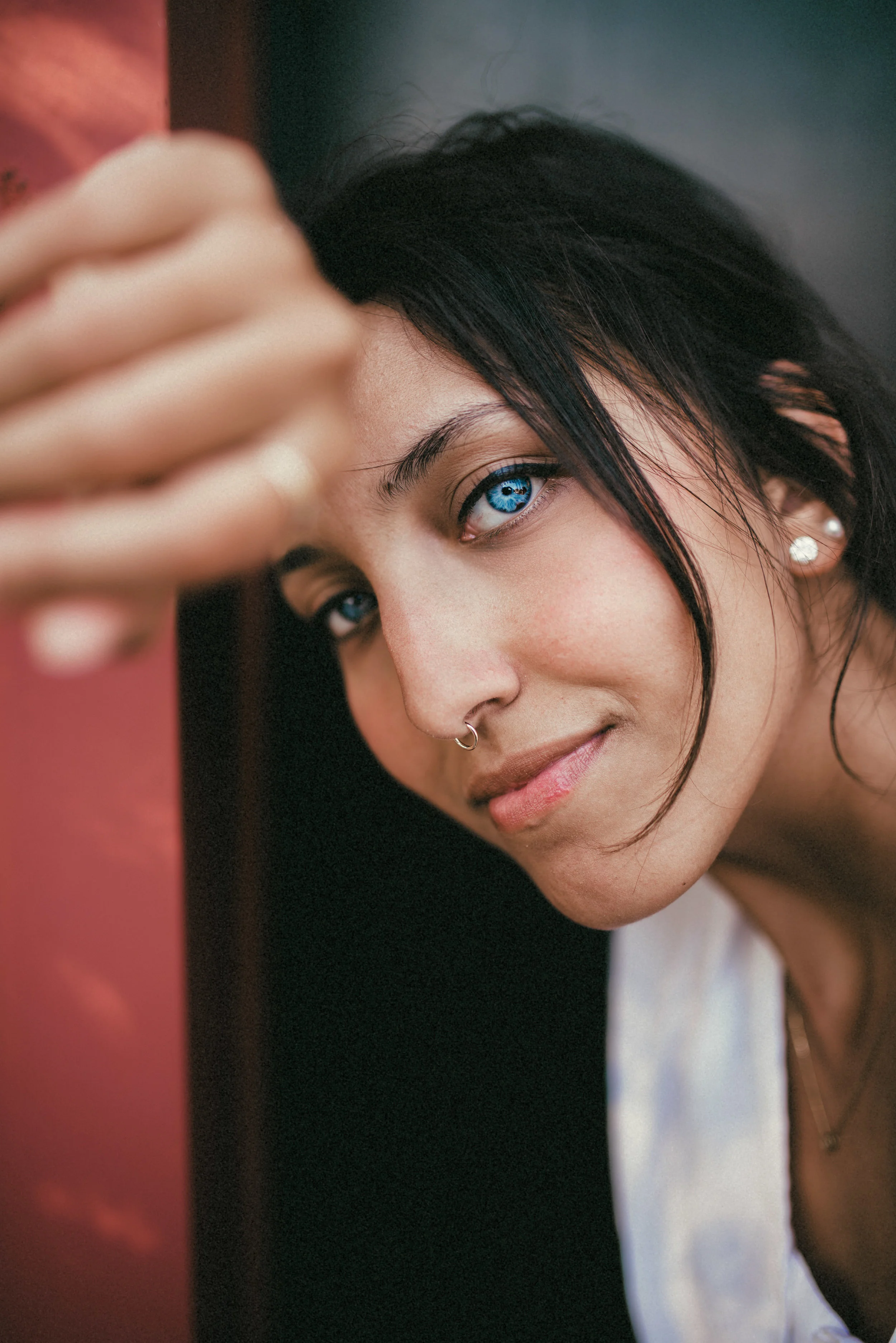  Brandon photographing Hillary in Ybor Tampa Florida - couple portraits - st pete florida - naples florida wedding photographer - tampa wedding photographer 