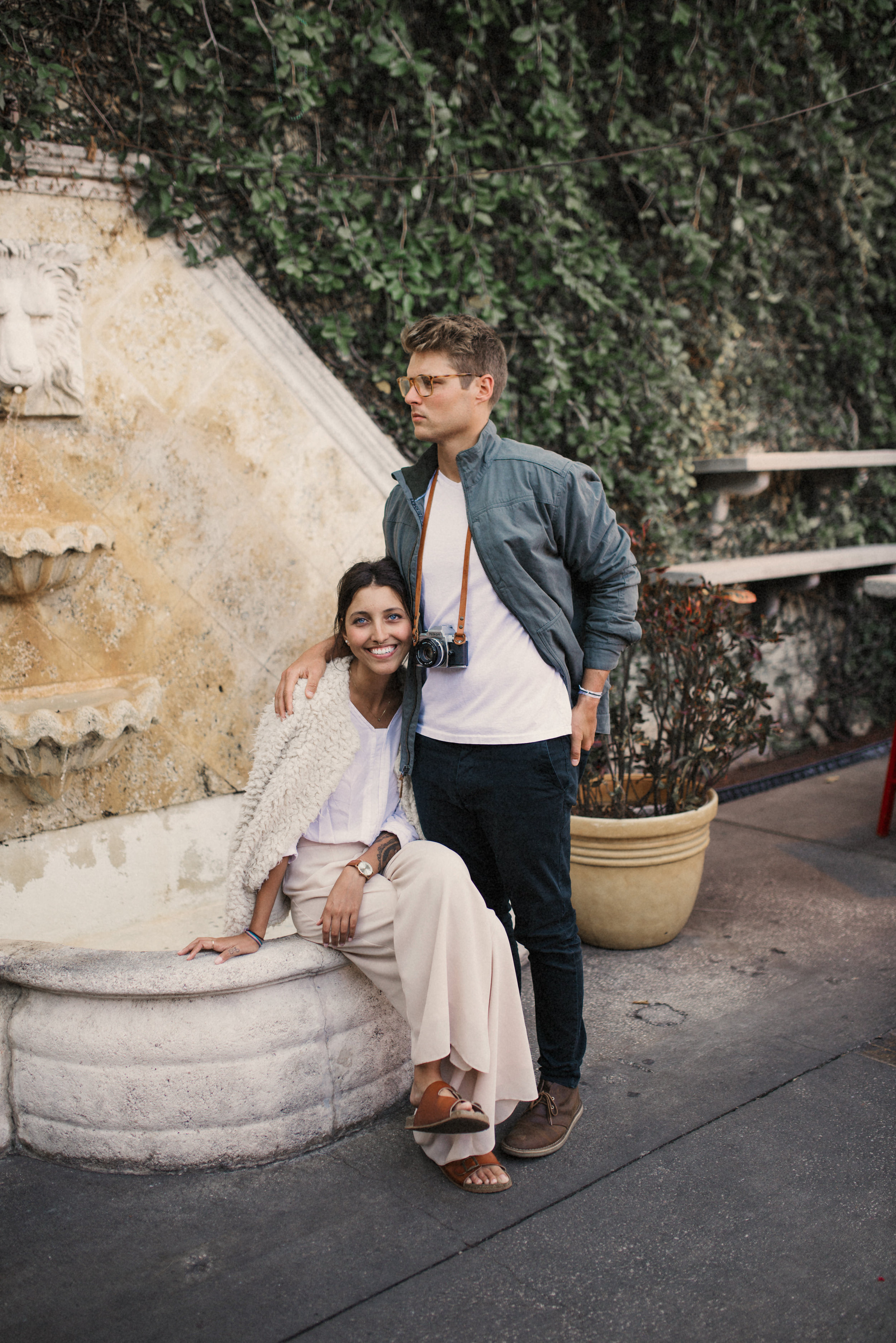  Brandon & Hillary in Ybor Tampa Florida - couple portraits - st pete florida - naples florida wedding photographer - tampa wedding photographer 