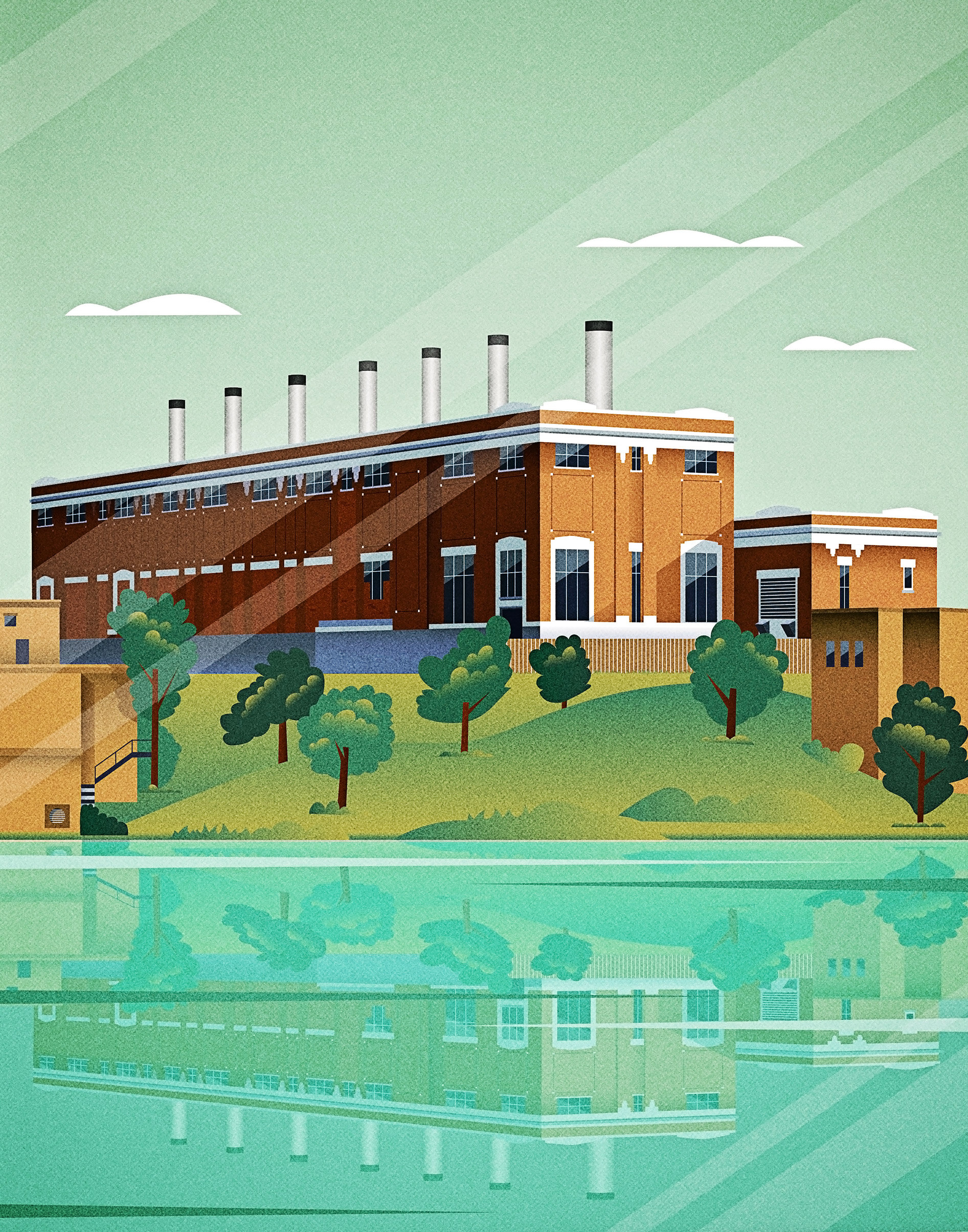 Edmonton Rossdale Power Plant