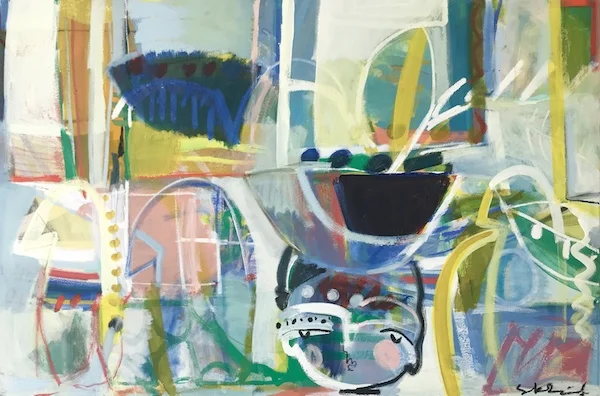 Flock Together 70x70 on linen copy.jpg