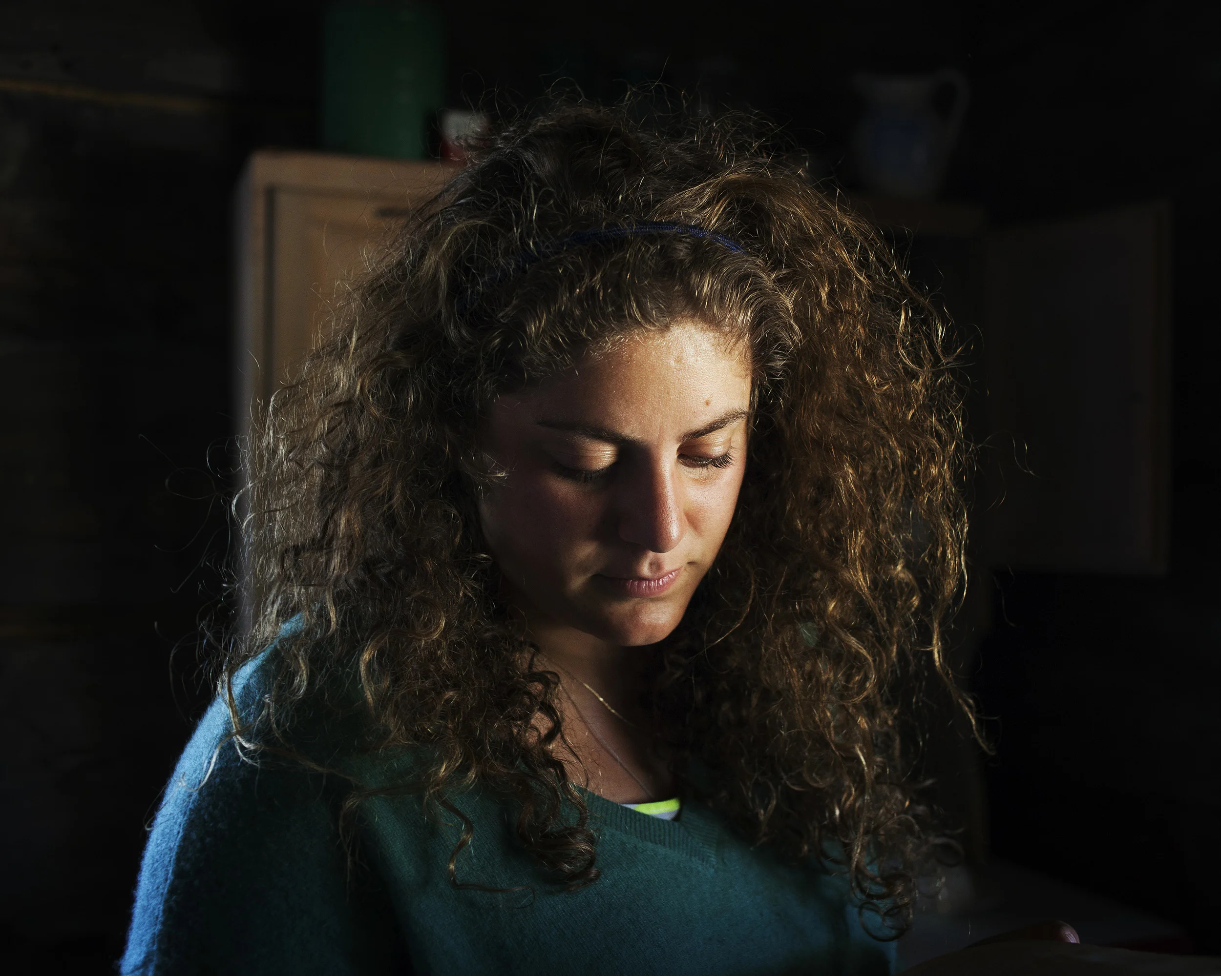 Evi In The Windmill Museum.jpg