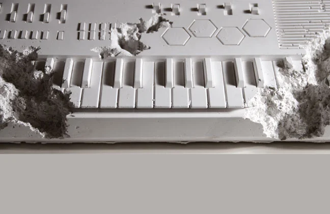 Pharrell Williams keyboard art