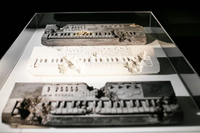 Pharrell William's Keyboard by Daniel Arsham
