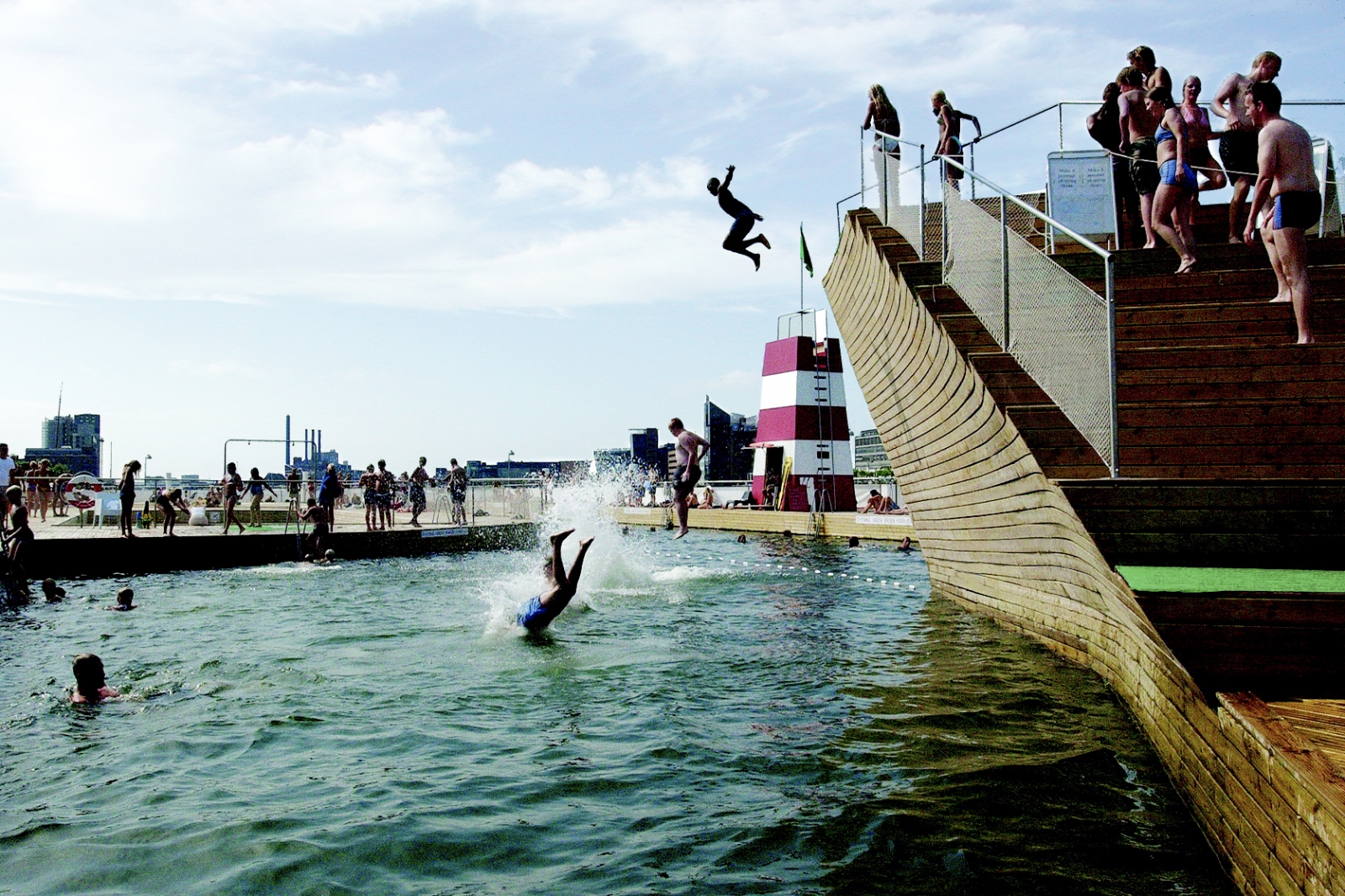 Copenhagen Harbour Bath at Islands Brygge, courtesy JDS architects