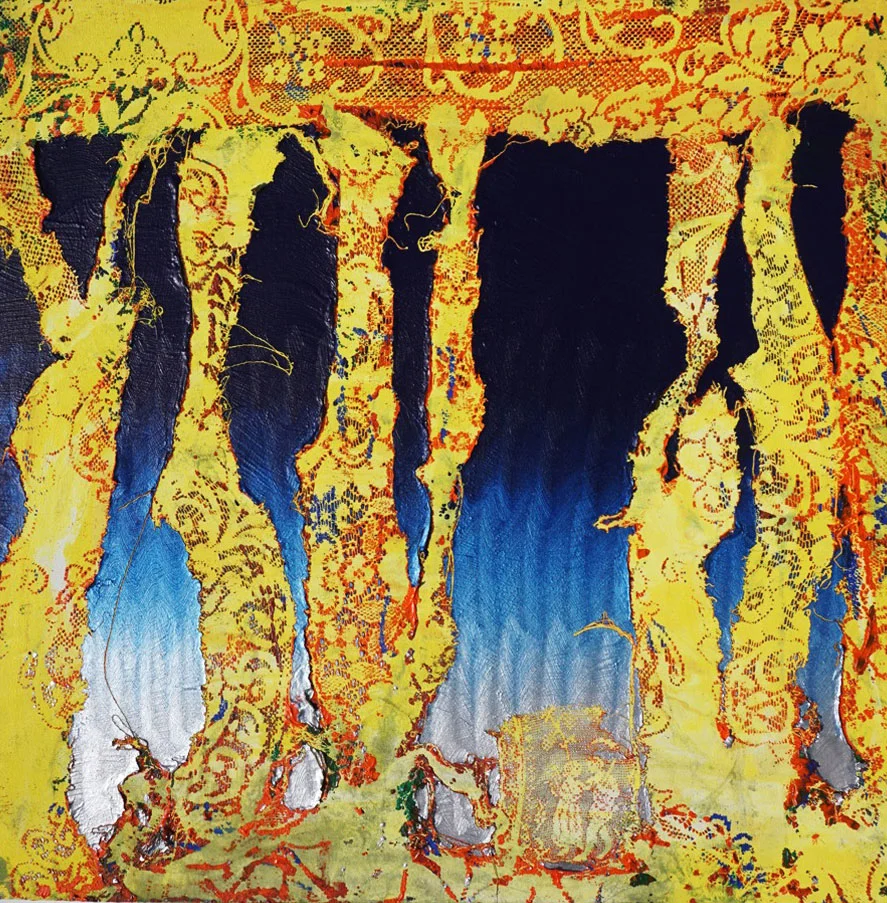 MARK FLOOD -In The Forest, 2016 Acrylic on canvas 30 x 30 in (76.2 x 76.2 cm) Estimate $23,000 - $25,000