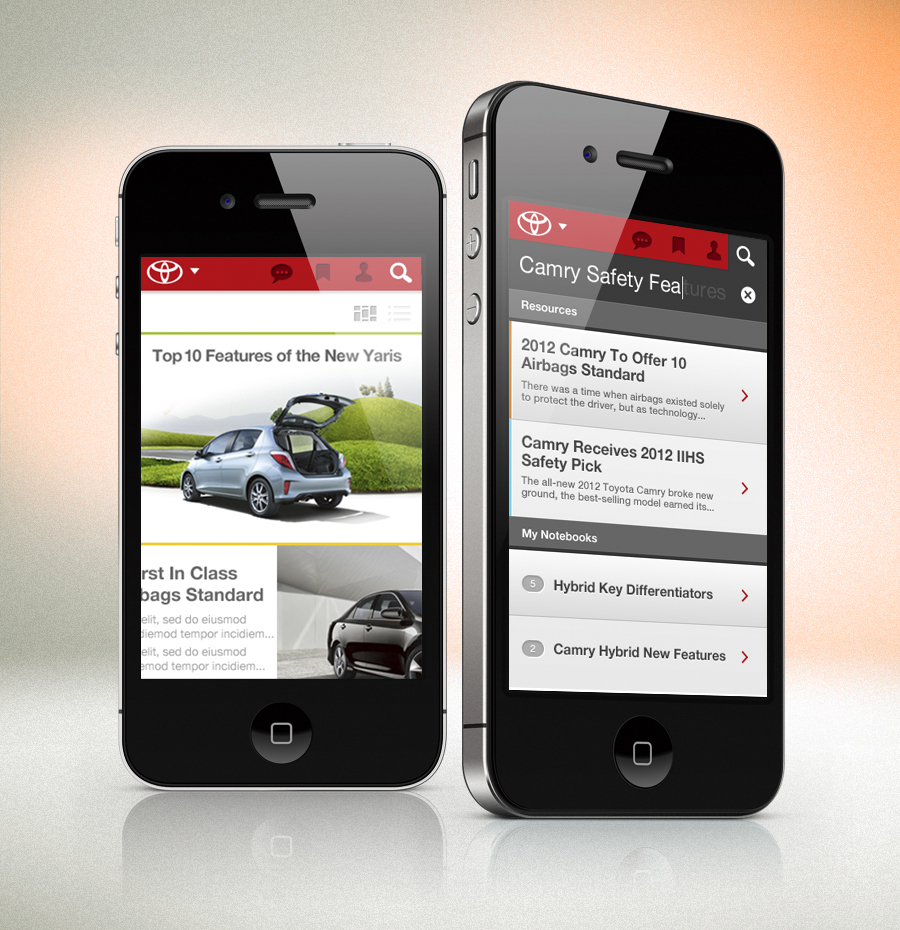 TOYOTA: eSHOWROOM — OLIVER DUDLEY