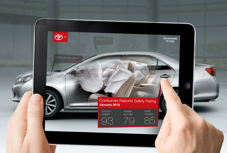 TOYOTA: eSHOWROOM — OLIVER DUDLEY