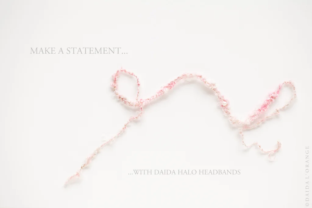 Selene - Newborn/Child Halo Headband - Blush Moon - Photography Prop - Luxe Coll