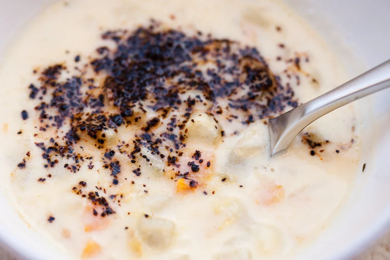 POTATO SOUP FOR A NOVEMBER SUNDAY