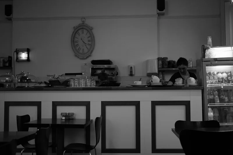 GUINNESS AND A CAPPUCCINO