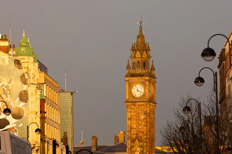 RAINBOW SKY IN BELFAST