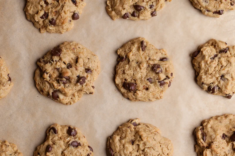 CHOCOLATE CHIP ORANGE COOKIES