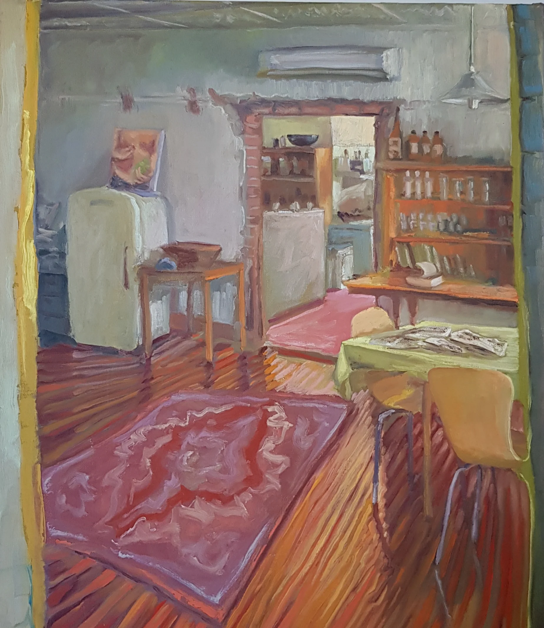 Interior with Vicki White painting