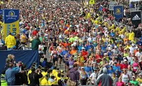 The start of the 2013 Boston Marathon