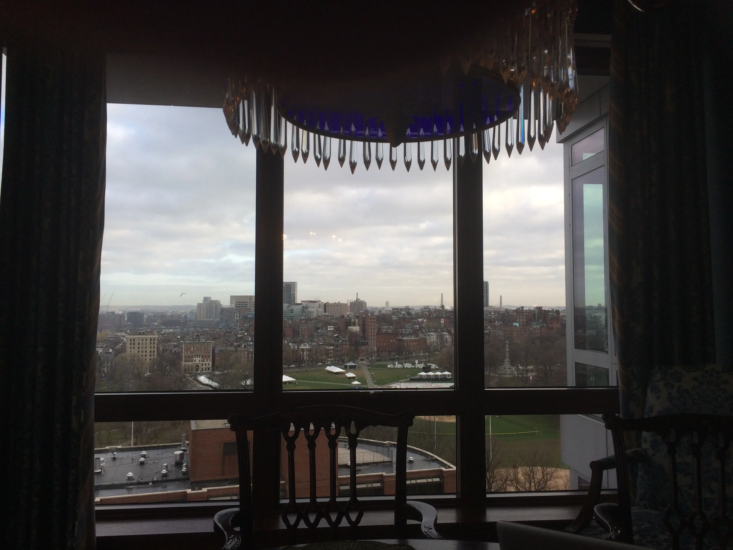 The view from the Penthouse of Stephen and David. 