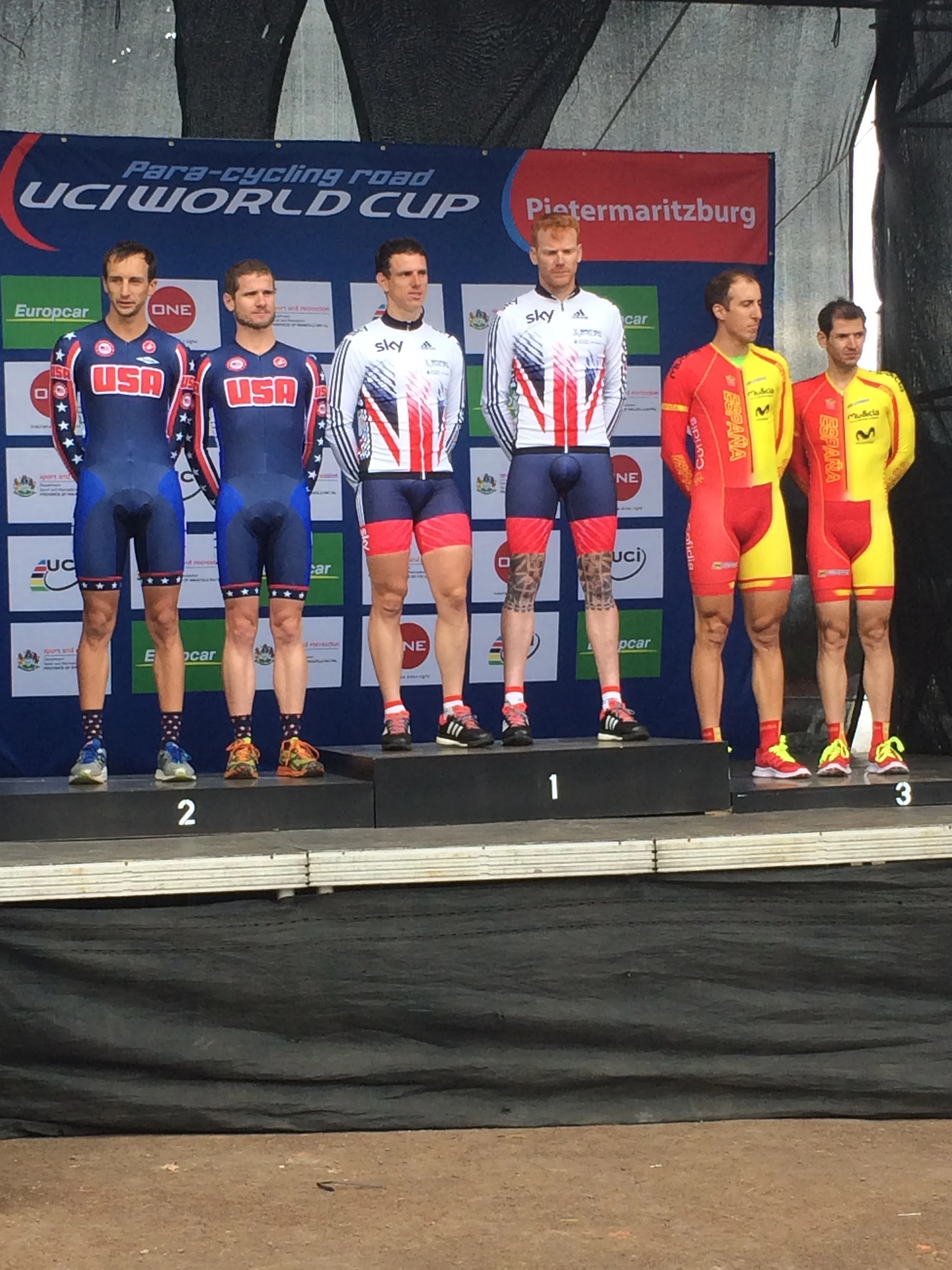 Took Silver at UCI World Cup #4 TT in South Africa