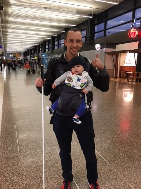 Blind Baby Daddy Blog 4:  Blind Man Coming Through