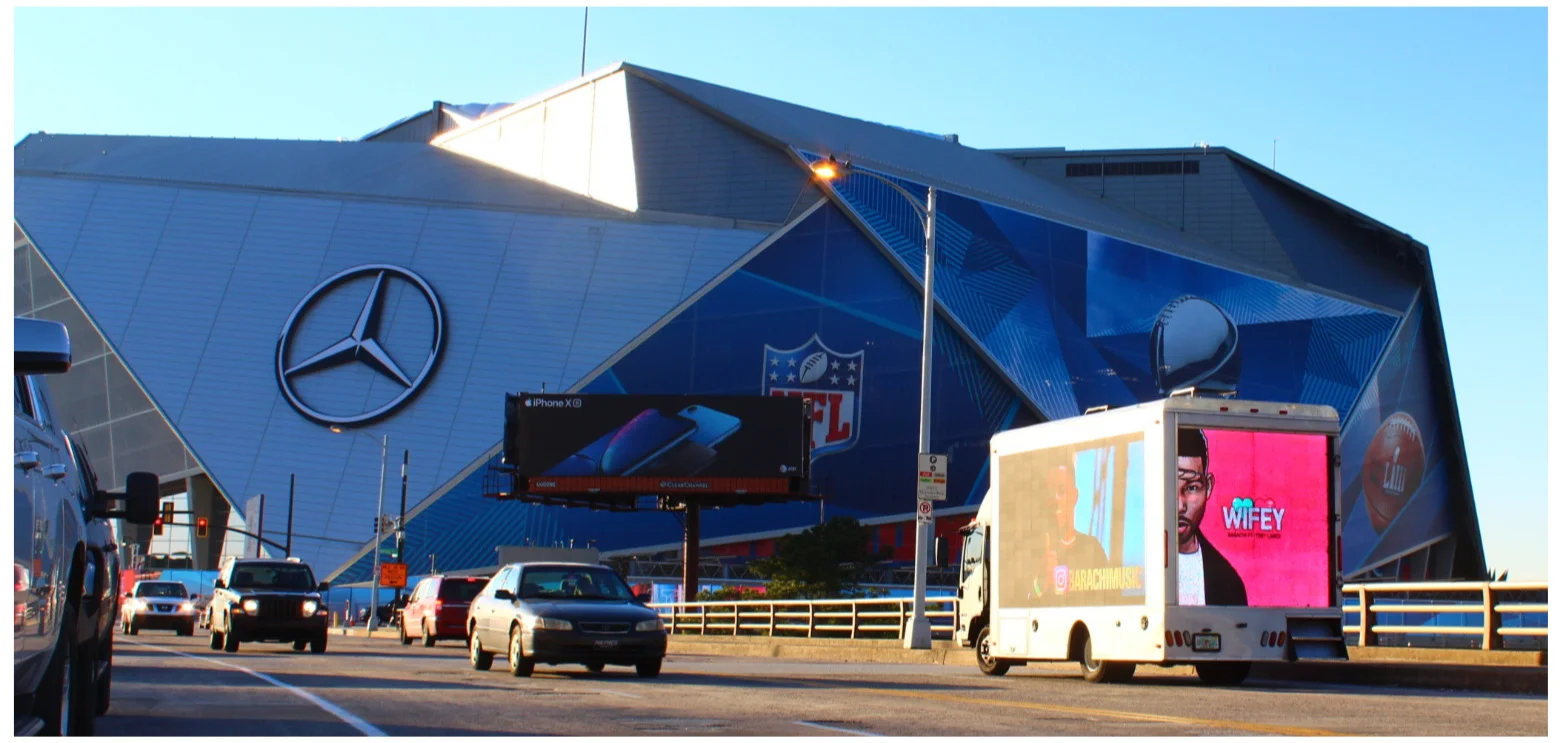 Digital LED Billboard Truck in Atlanta