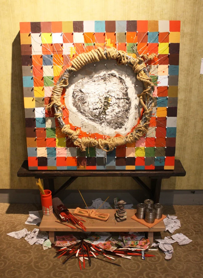 Wound: “Altered Beyond Our Sake” - 2013 - undefined size - comprehensive mixed media and found objects