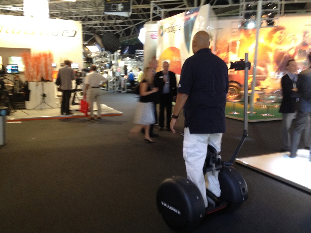 Typical Work Day at IBC 2012