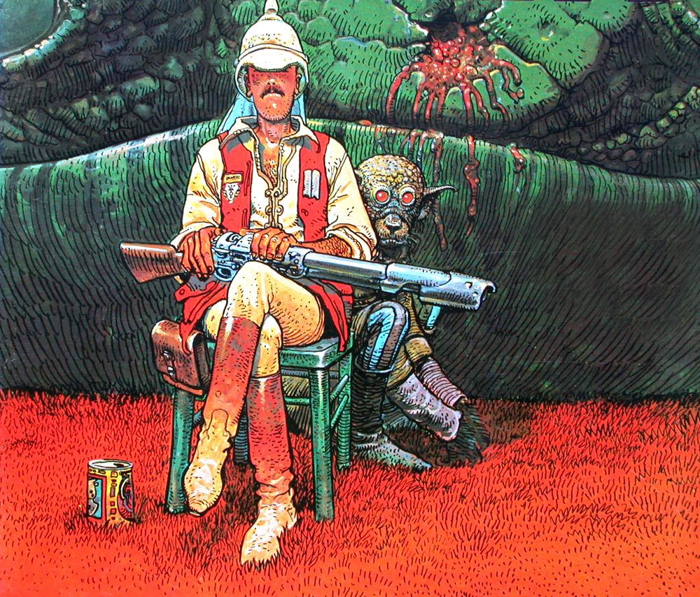 Influential artist Moebius passed away