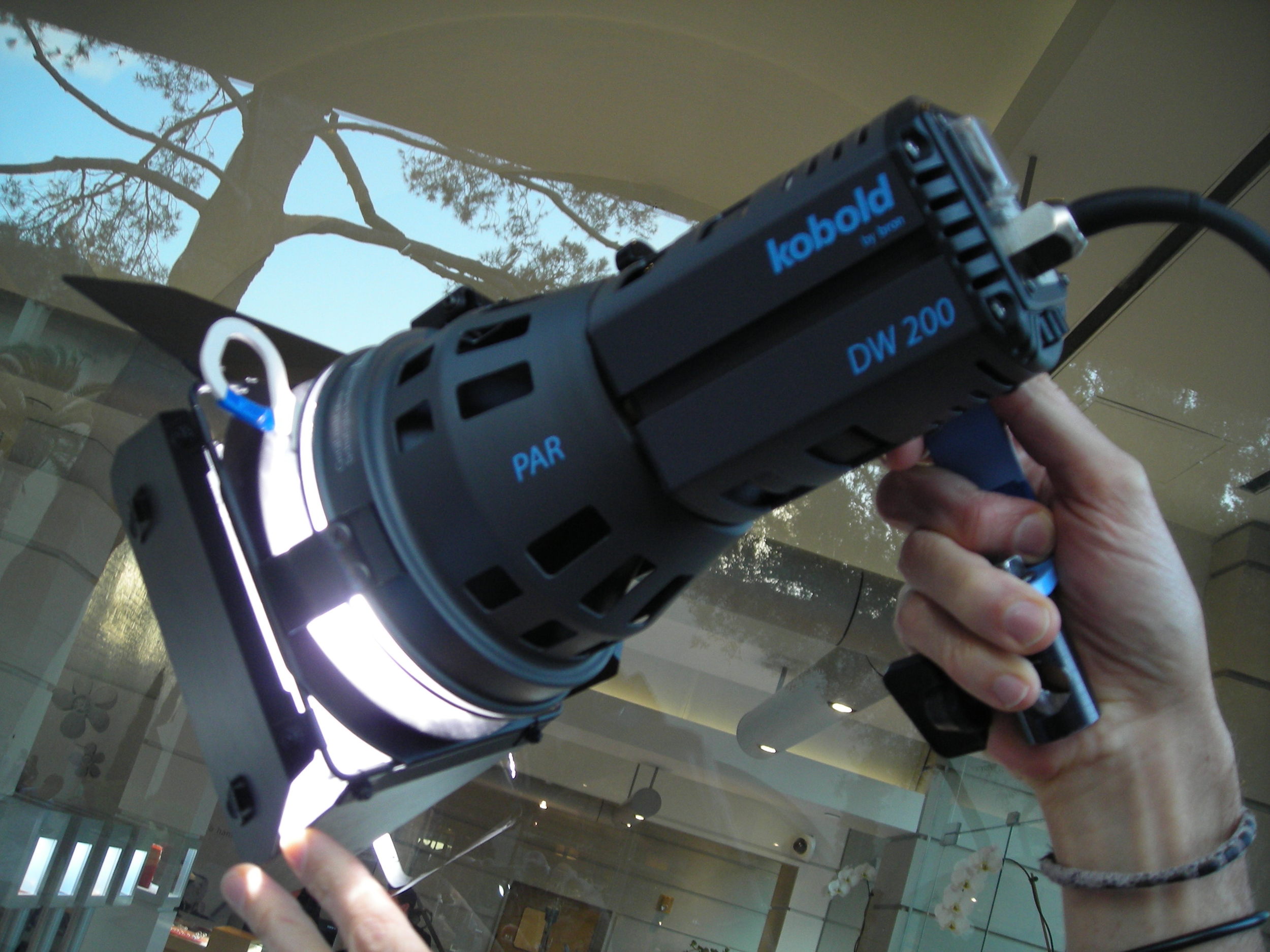 Kobold HMI Lights used for 5D Shoot