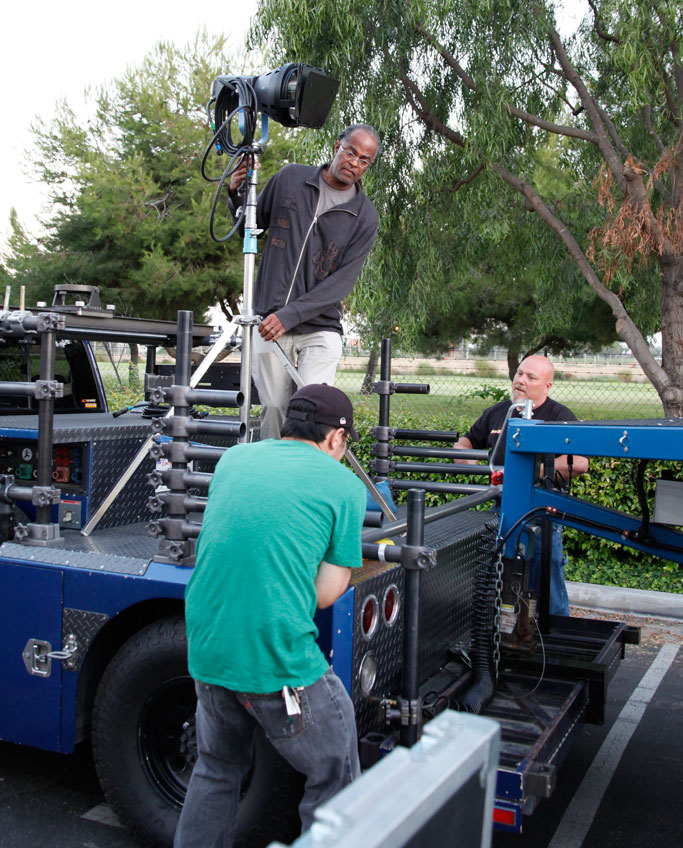 Kobold HMI Lights used for 5D Shoot