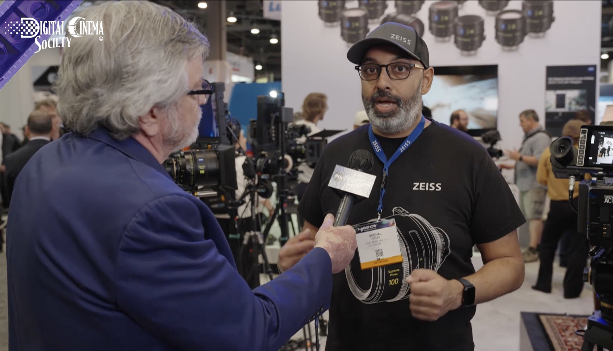 DCS Covers Zeiss with Snehal Patel at NAB 2022