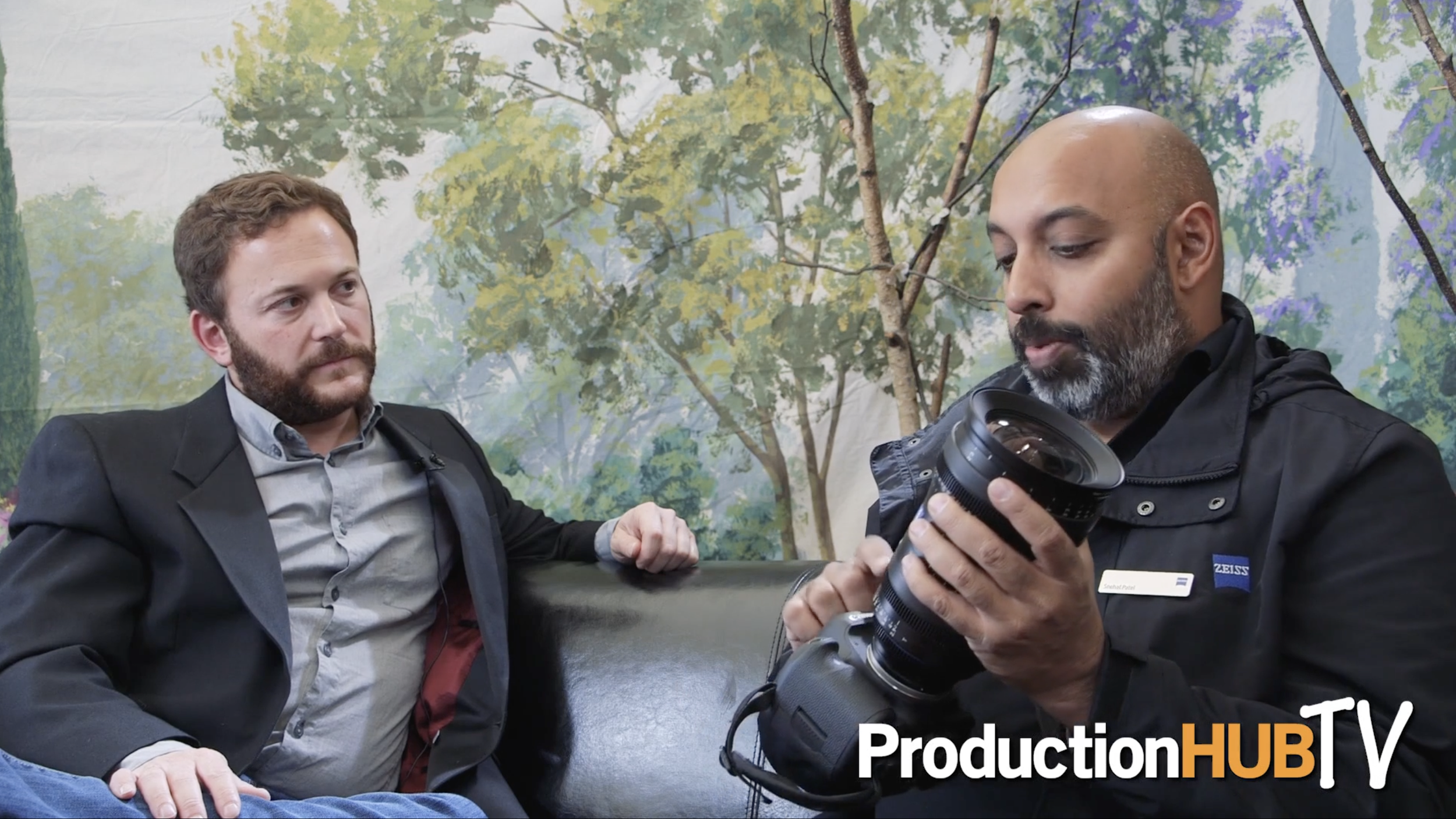 Snehal Patel of Carl Zeiss at the 2016 Band Pro 'One World' Open House