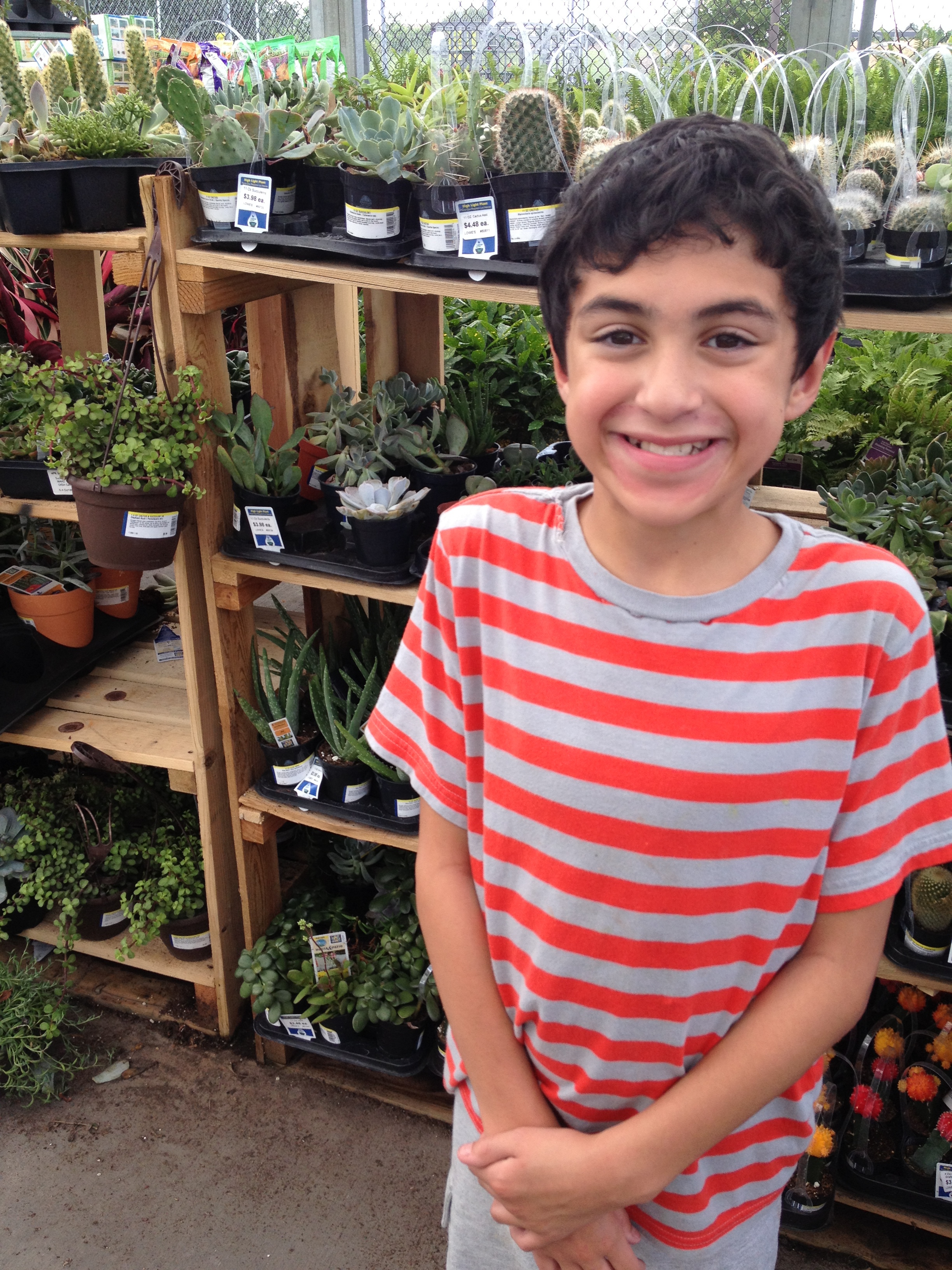 Mowgli at the nursery 