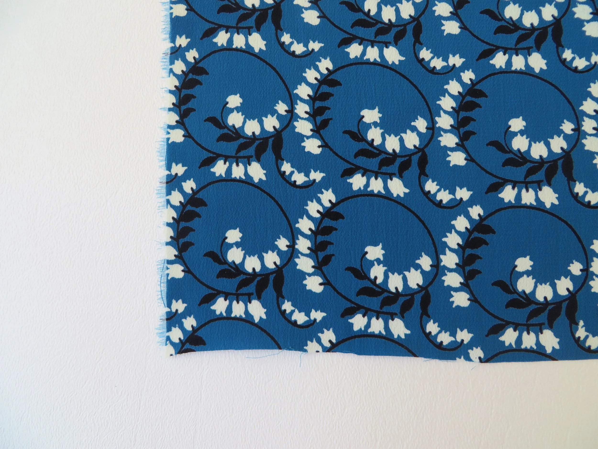 Silk fabric samples - c. 1920's - 1930's