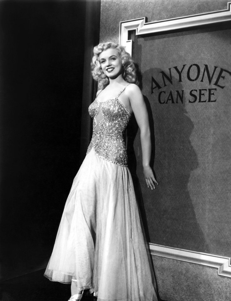 Jean-Louis Berthault designer: dress worn by Marilyn Monroe