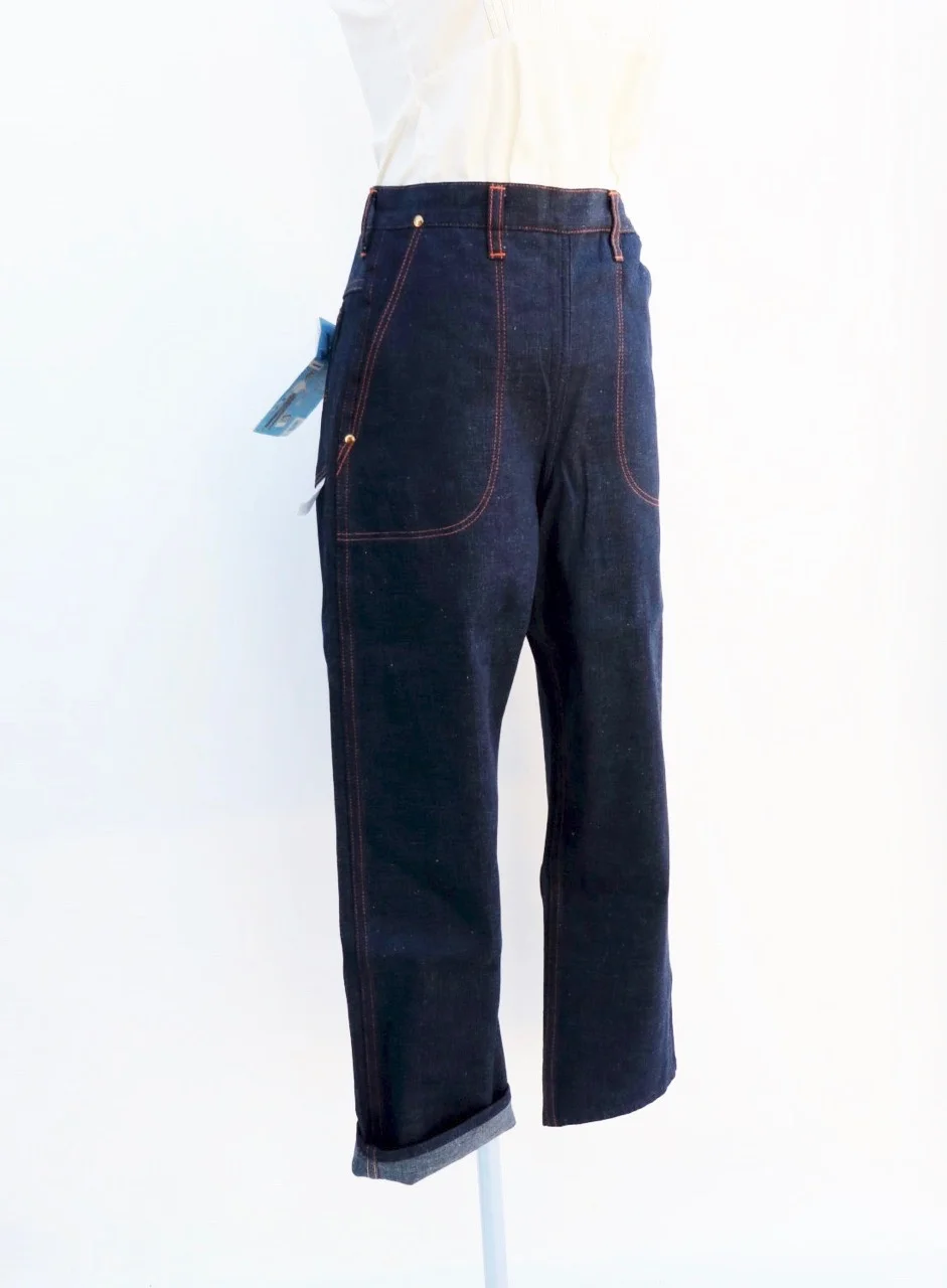1940's Denim Pants by Blue Bell with Original Tags