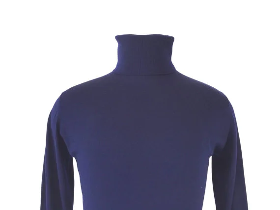 this 1960's turtleneck was worn by poets everywhere. This one was made in England of the finest wool.