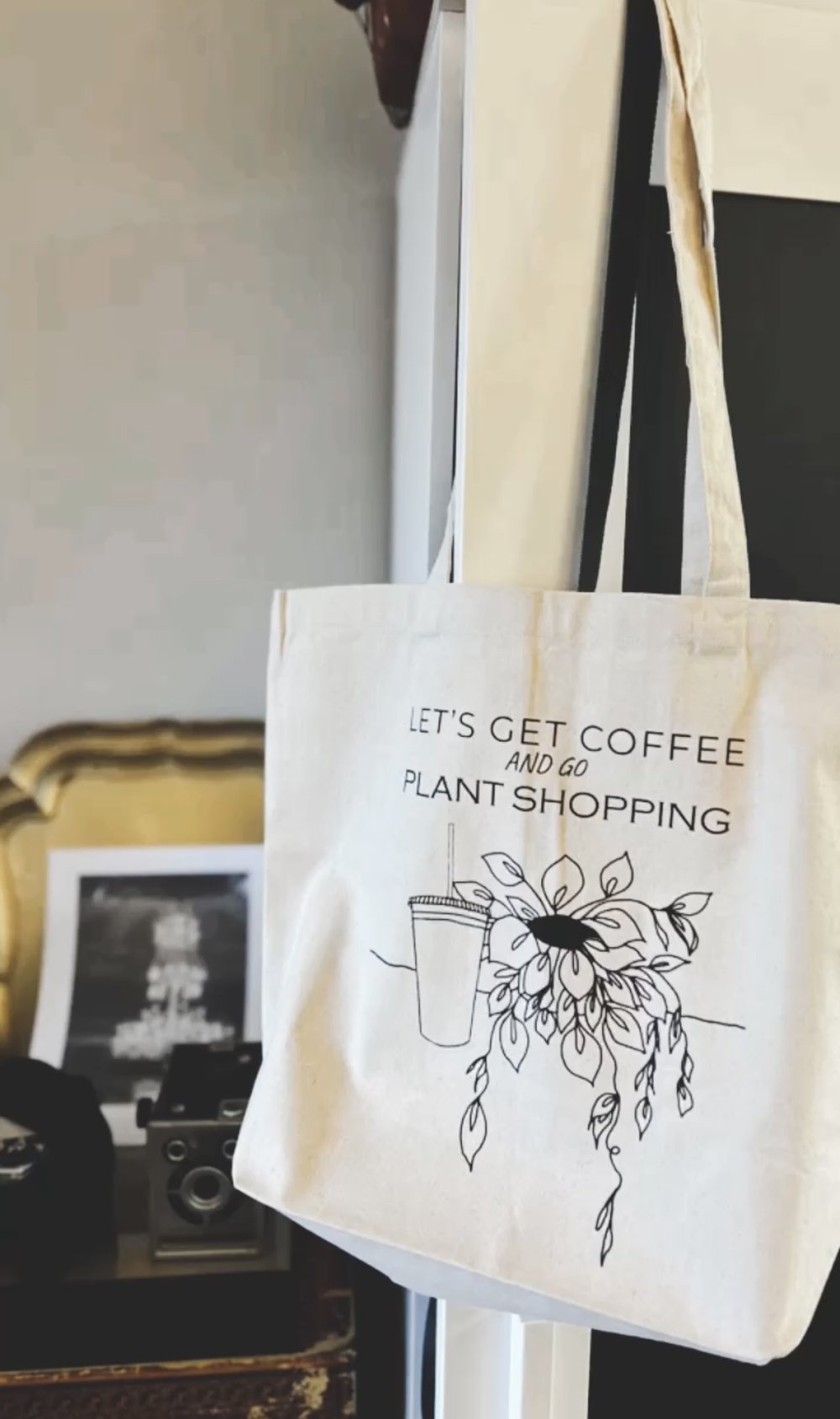Plants &amp; Coffee Tote bag