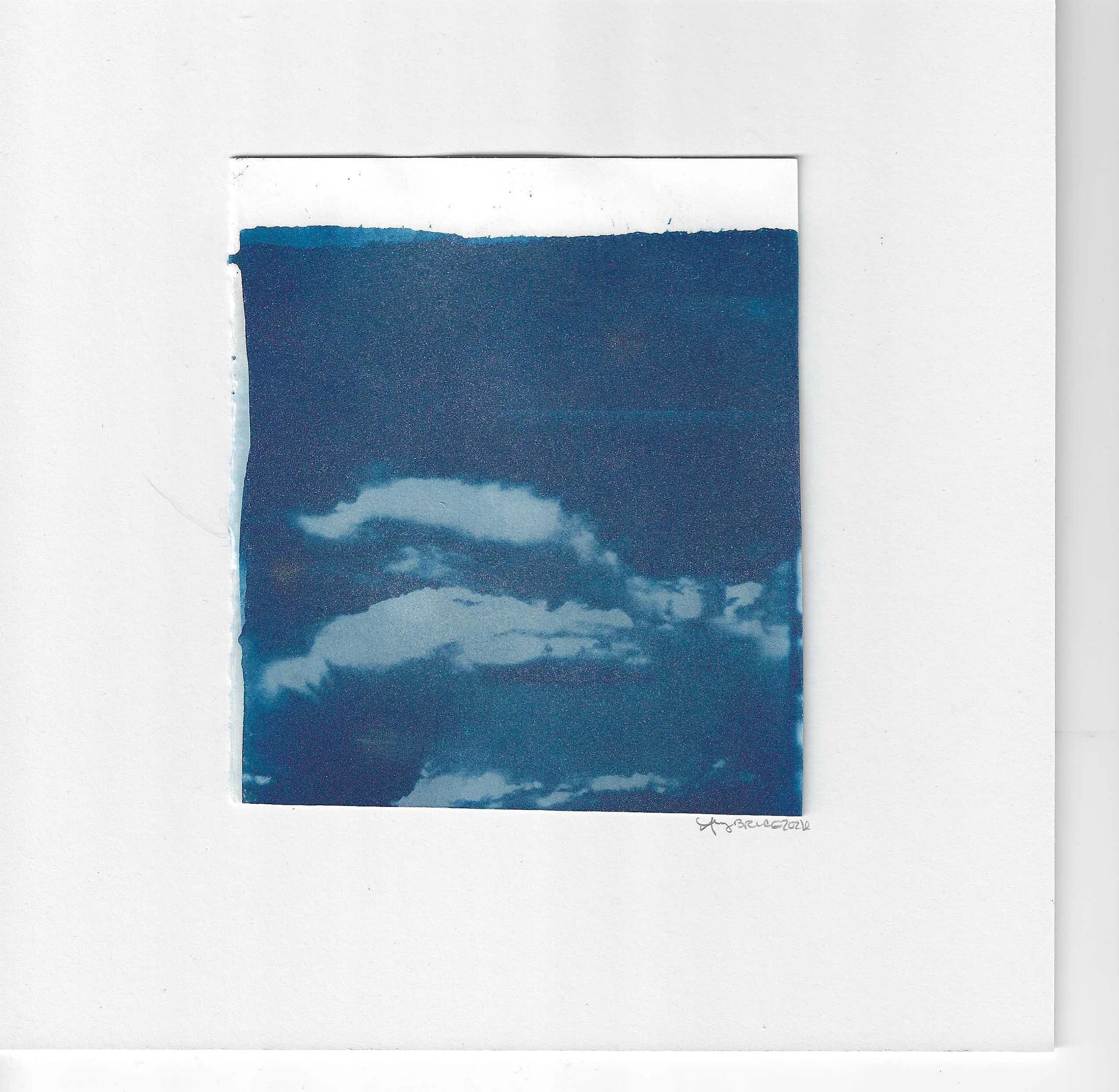 Mini Cloud Cyanotype - #5