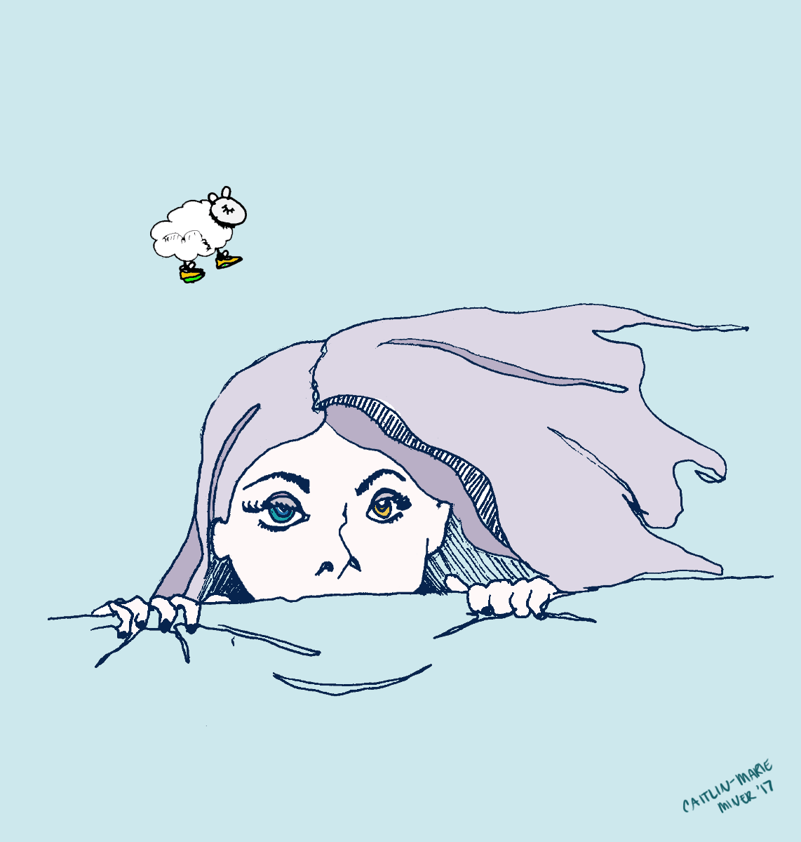 Running in my sleep, because that's the only time I have to do it